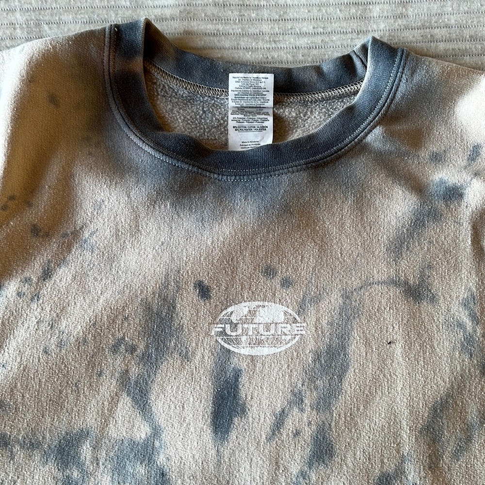 Future Tan tie dye crewneck